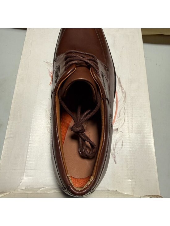 Clark Men\'s Un Kenneth Way Oxford Brown Size 8 NEW main image 6
